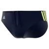 Adidas 3-Stripes Briefs - Black/Yellow -Leisure Swimwear Paradise dp7563 app virtual standard white 1