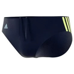 Adidas 3-Stripes Briefs - Black/Yellow