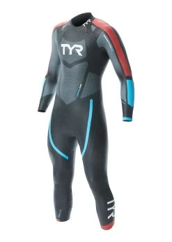 TYR Men's Category 3 Wetsuit - Black/Silver -Leisure Swimwear Paradise hcahm6 579 2