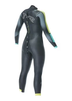 TYR Women's Category 2 Wetsuit - Black/Blue -Leisure Swimwear Paradise hcatf6 766 2
