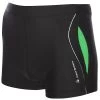 Aquasphere Ibiza Swimshorts - Black / Green -Leisure Swimwear Paradise ibiza green front