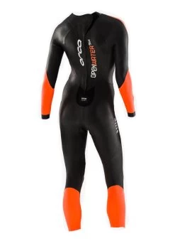 Orca Women's Openwater Smart Wetsuit - Black/ Orange -Leisure Swimwear Paradise kn6001 b