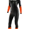 Orca Women's Openwater Smart Wetsuit - Black/ Orange -Leisure Swimwear Paradise kn6001 f