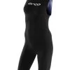 Orca Women's 226 Perform Swimskin - Black/Blue -Leisure Swimwear Paradise kp59tt08 front 1