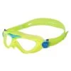 TYR Rogue Youth Fit Swim Mask - Clear/Yellow/Blue -Leisure Swimwear Paradise lgrsmkd 892 1
