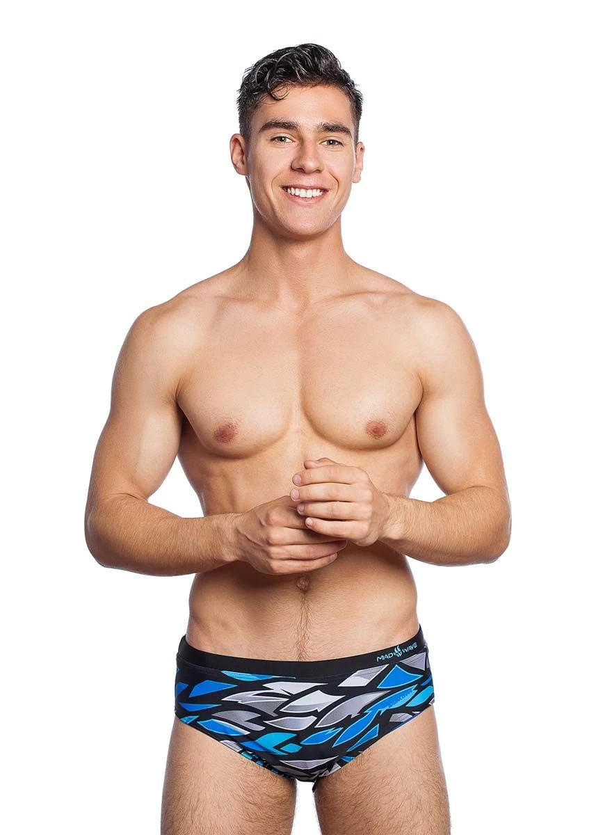 Mad Wave Men's Frost Swim Trunks - Multi 3 Mad Wave Men's Frost Swim Trunks - Multi