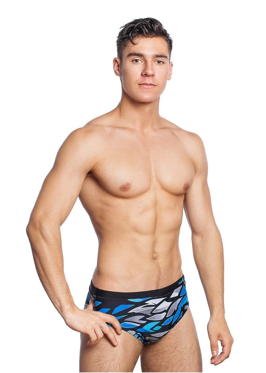 Mad Wave Men's Frost Swim Trunks - Multi 5 Mad Wave Men's Frost Swim Trunks - Multi - Image 3