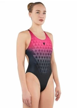 Mad Wave Women's Matrix Swimsuit - Pink -Leisure Swimwear Paradise m1467 03 4 l2w matrix 2