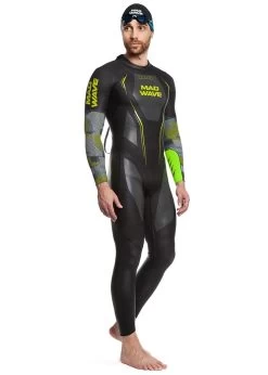Mad Wave Men's Rapid Wetsuit - Yellow -Leisure Swimwear Paradise m2018 02 4 06w men rapid 2