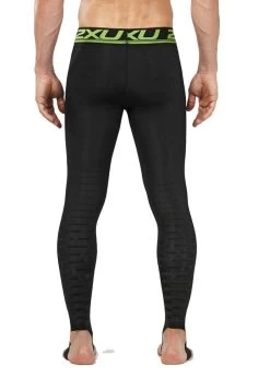 2XU Men's Power Recovery Compression Tights - Black / Nero -Leisure Swimwear Paradise ma4417b blk nro 01 5b48dbe9 69f9 4444 94dc e55893f22ade 600x