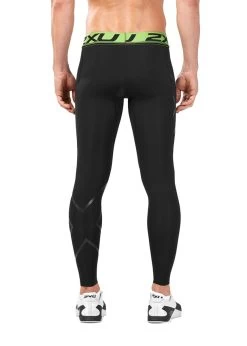 2XU Men's Refresh Recovery Compression Tights - Black / Nero -Leisure Swimwear Paradise ma4419b blk nro 01 2a6188fb 776a 4bef 9b4c 3ee268520f38 600x