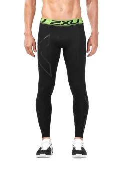 2XU Men's Refresh Recovery Compression Tights - Black / Nero -Leisure Swimwear Paradise ma4419b blk nro 02 8a2404c2 bb64 4fe6 a342 e3276a909687 600x
