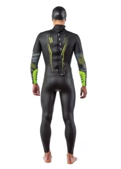 Mad Wave Men's Rapid Wetsuit - Yellow -Leisure Swimwear Paradise mens rapid back