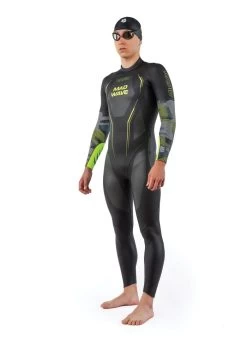 Mad Wave Men's Rapid Wetsuit - Yellow -Leisure Swimwear Paradise mens rapid front