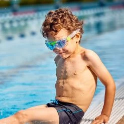 Aquasphere Vista Junior Blue Tinted Lens Goggles - Transparent 12 Aquasphere Vista Junior Blue Tinted Lens Goggles - Transparent -Leisure Swimwear Paradise ms5080031lb 6