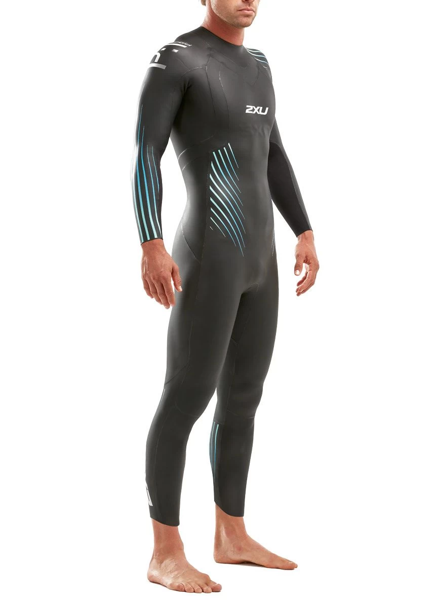 2XU Men's P:1 Propel Wetsuit - Black/Blue Ombre 3 2XU Men's P:1 Propel Wetsuit - Black/Blue Ombre