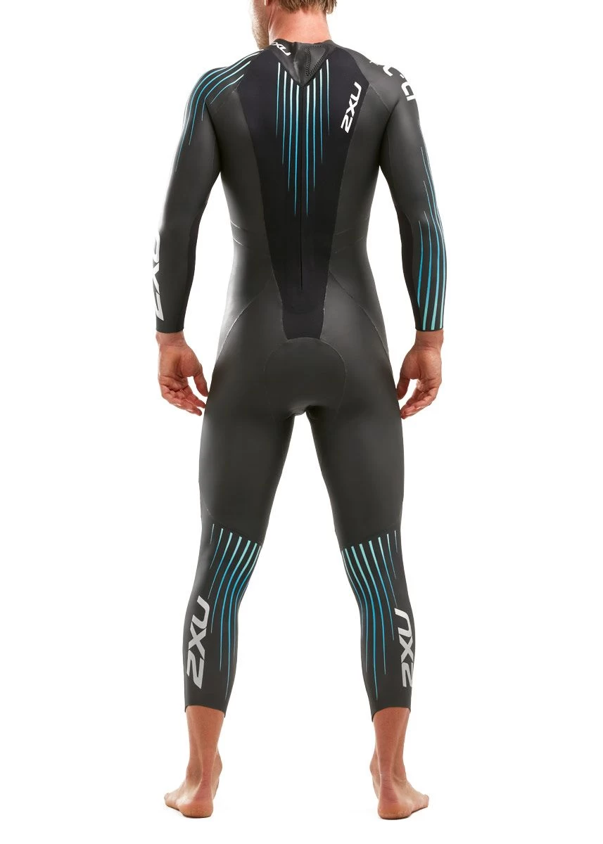 2XU Men's P:1 Propel Wetsuit - Black/Blue Ombre 4 2XU Men's P:1 Propel Wetsuit - Black/Blue Ombre - Image 2