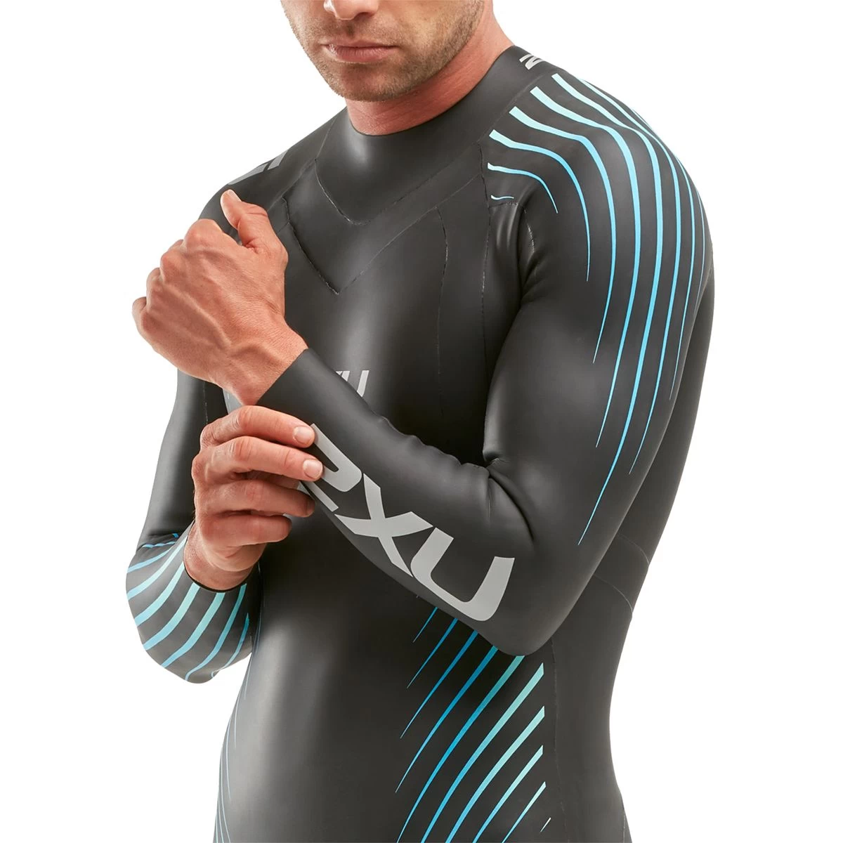 2XU Men's P:1 Propel Wetsuit - Black/Blue Ombre 5 2XU Men's P:1 Propel Wetsuit - Black/Blue Ombre - Image 3