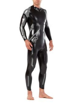 2XU Men's Propel Pro Wetsuit - Black/Silver -Leisure Swimwear Paradise mw5124c blk sil 02