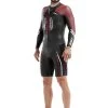 2XU Men's Swim Run: Pro Wetsuit- Black / Flame Scarlet -Leisure Swimwear Paradise mw5477c blk fsc 00 1