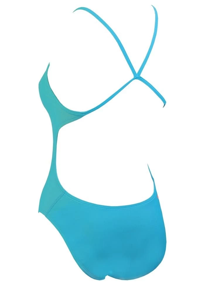Nike Women's Cut Out One Piece - Blue 7 Nike Women's Cut Out One Piece - Blue - Image 5