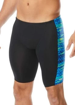 TYR Durafast Elite Castaway Hero Jammer - Blue/Green