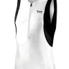 TYR Male Competitor Collection Singlet White/Black -Leisure Swimwear Paradise scms6 108