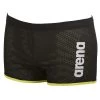 Arena Square Cut Drag Shorts Black/Green Sizes S-XL 1 Arena Square Cut Drag Shorts Black/Green Sizes S-XL -Leisure Swimwear Paradise squarecutdragsuit 1e36650 b 44531