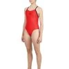 Aqua Sphere Essential Wide Back Swimsuit - Red/ Dark Grey -Leisure Swimwear Paradise sw4660612