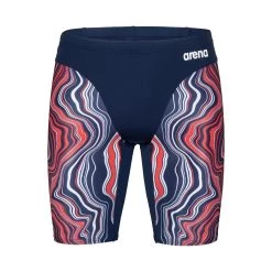 Arena Marble Print Jammer - Navy/Red/Multi -Leisure Swimwear Paradise tumbnail 017b8c5e 1666 40a1 ad85 d96370bcb067