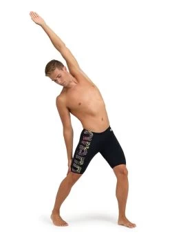 Arena Kikko Graphic Jammer - Black -Leisure Swimwear Paradise tumbnail 0461c249 5f28 47eb ad5e 0e51d627a741