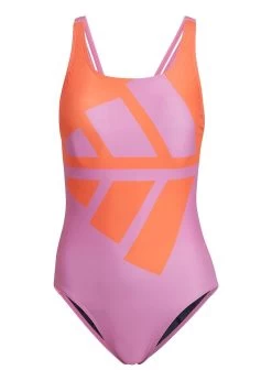 Adidas Womens 3 BARS Swimsuit - Pink -Leisure Swimwear Paradise tumbnail 06bb512e b3b6 4376 ae3f af81ade45500