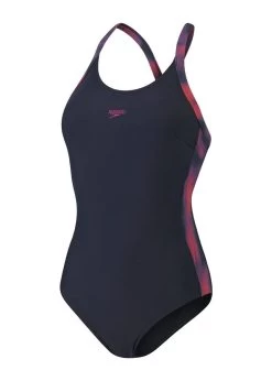 SPEEDO SHAPING PRINTED ENTWINE 1 PIECE SWIMSUIT - TRUE NAVY / BERRY COOL / TUSCAN BLOOM -Leisure Swimwear Paradise tumbnail 0730556d 0cb8 4170 be5e 6afcffebfc8f