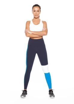 2XU Women's Form Block Hi-Rise Compression Tights - Midnight/ White -Leisure Swimwear Paradise tumbnail 0dc670b6 8292 4d92 825a 6d94e86af5dd