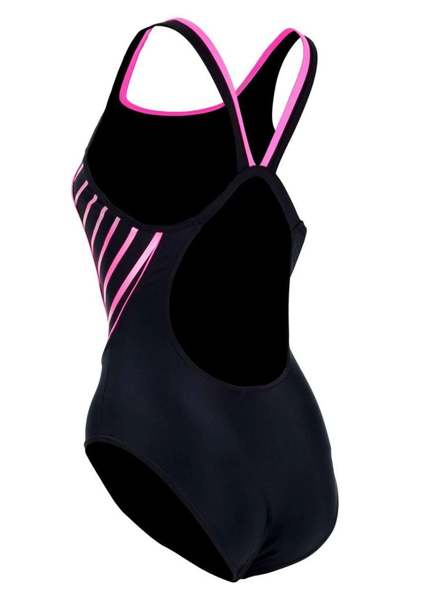 Aqua Sphere Hoian Swimsuit - Black/Pink 5 Aqua Sphere Hoian Swimsuit - Black/Pink - Image 3