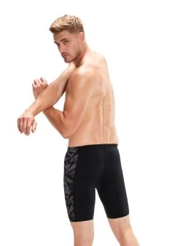 Speedo HyperBoom Panel Jammer - Black/ Oxid Grey/ USA Charcoal -Leisure Swimwear Paradise tumbnail 1f9a4116 89ee 4653 8730 841baf2a8623