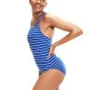 Speedo ECO Endurance+ Printed Medalist Swimsuit - Chroma Blue/ White -Leisure Swimwear Paradise tumbnail 22ec1b9a fb3d 43f8 a25a 946a7cb9b0d3