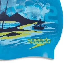 Speedo Junior Reversible Slogan Silicone Cap - Pool/ Vital Blue/ Empire Yellow/ Nautical Navy -Leisure Swimwear Paradise tumbnail 24979f51 b33f 492f 8e54 dc392994b673