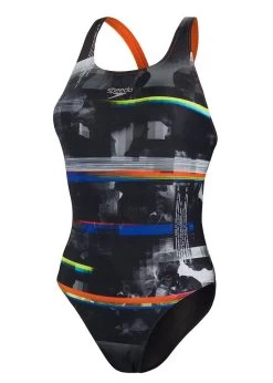 Speedo Placement Digital Powerback Swimsuit - Black/ Salso/ White/ Blue -Leisure Swimwear Paradise tumbnail 2c9d5d7d 19bc 45d2 a42a 9033d6efc7bc