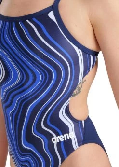 Arena Marbled Challenge Back Swimsuit - Navy/Multi -Leisure Swimwear Paradise tumbnail 3d3f6ce7 0020 4b81 936f 7030d0f45a08