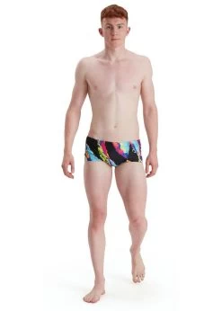 Speedo Rip It Up 17cm Training Brief - Black/ Lime/ Adriatic/ Pink -Leisure Swimwear Paradise tumbnail 4377fa8c 5414 412f a694 1e143a100e8d