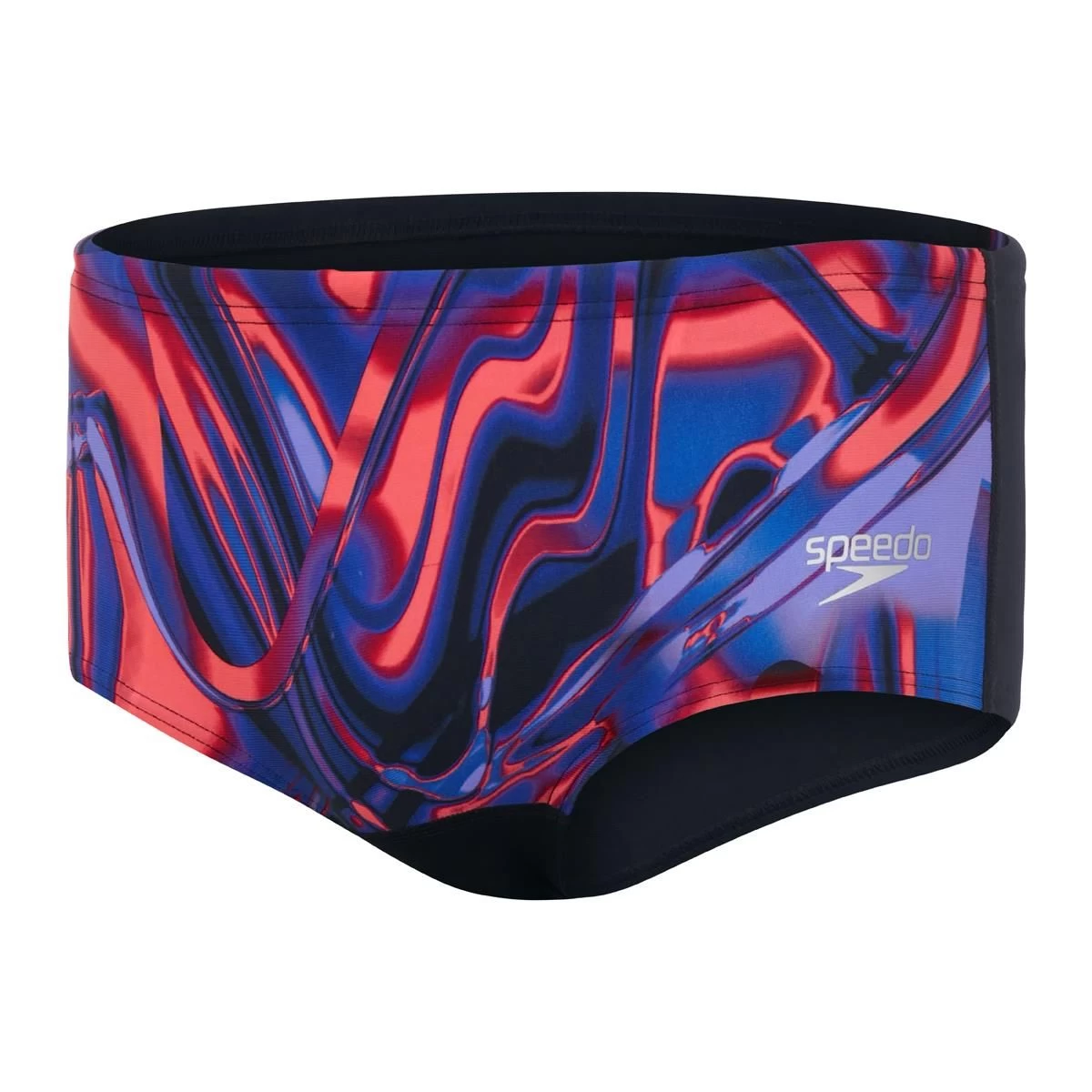 Speedo Allover Digital 14cm Brief - Black/ Red/ Blue/ Ultraviolet 7 Speedo Allover Digital 14cm Brief - Black/ Red/ Blue/ Ultraviolet - Image 5