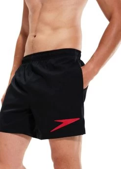 Speedo Sport Logo 16" Watershort - Black / Fed Red -Leisure Swimwear Paradise tumbnail 468ec6c6 c2a8 4558 bf11 3e92ddffc0ad