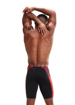Speedo Eco Endurance+ Splice Jammer - Black/ Fed Red/ White -Leisure Swimwear Paradise tumbnail 48affc6c 3b15 42a9 bdd5 7d7e45db2aae