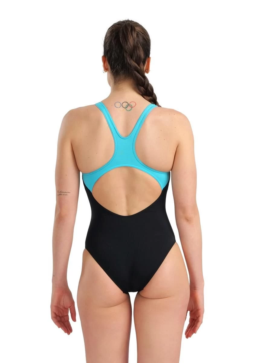 Arena Swim Pro Graphic Swimsuit - Black/Martinica 3 Arena Swim Pro Graphic Swimsuit - Black/Martinica
