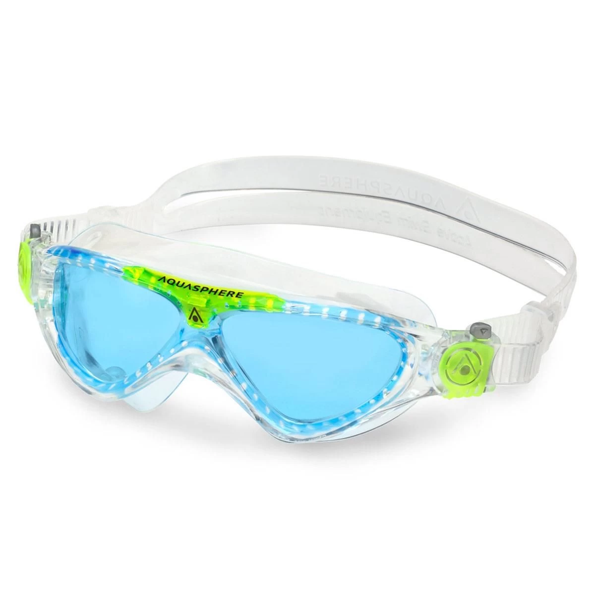 Aquasphere Vista Junior Blue Tinted Lens Goggles - Transparent 4 Aquasphere Vista Junior Blue Tinted Lens Goggles - Transparent - Image 2