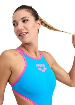 Arena One Biglogo Swimsuit - Turquiose/Fluo Pink 10 Arena One Biglogo Swimsuit - Turquiose/Fluo Pink -Leisure Swimwear Paradise tumbnail 4c206865 6040 4524 abbc 06308c852347