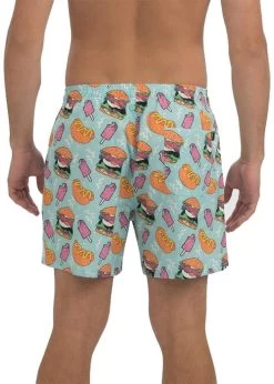 Uglies Burger Time Shorty Board Shorts