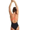 Arena Women's Streak Pro Back Swimsuit - Black/ Floreale