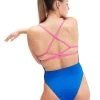 Speedo Solid Lattice Back Swimsuit - True Cobalt/Candy Vibe -Leisure Swimwear Paradise tumbnail 52c533cd 13e9 4ad7 b6e2 56a89de2a404